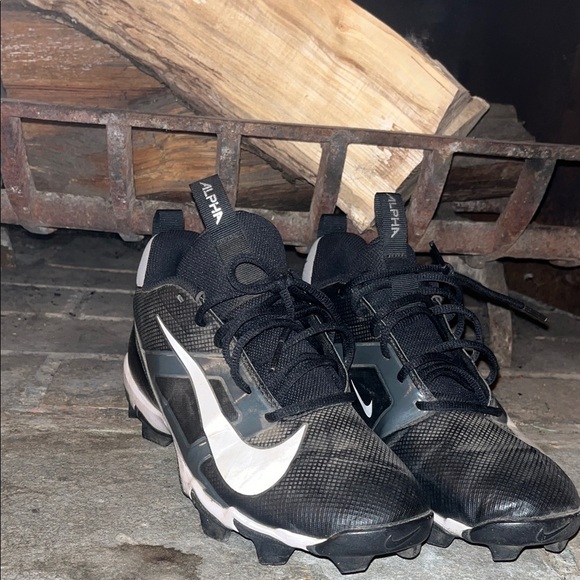 Nike Other - Nike Alpha Black and White cleats